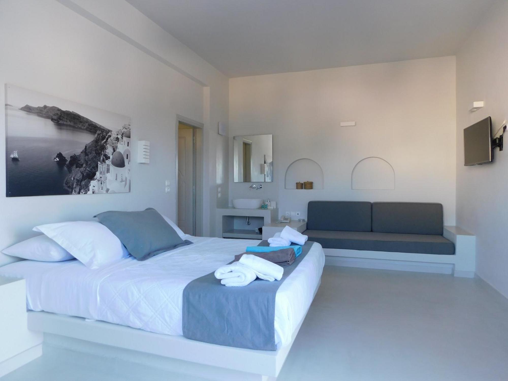 Perissa Beachfront Rooms Bagian luar foto