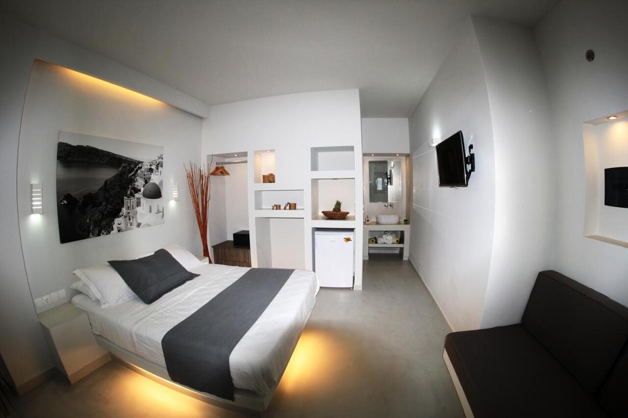 Perissa Beachfront Rooms Bagian luar foto