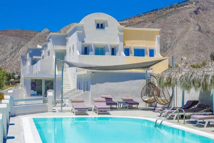 Perissa Beachfront Rooms Bagian luar foto